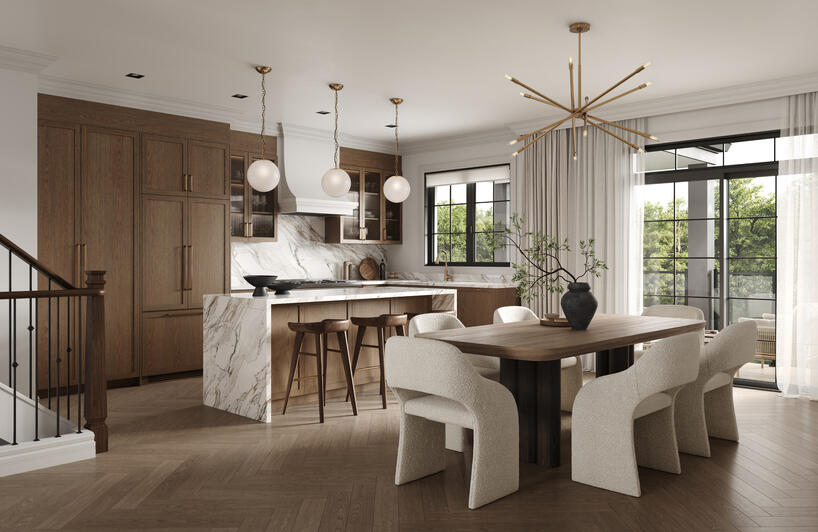 Kitchen at Riverview South Oakville by Caivan Kitchen at Riverview South Oakville by Caivan